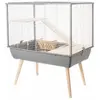 Image de Zolux Cage pour grands rongeurs Neo muky - 58 cm - Gris