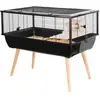Image de Zolux Cage pour petits rongeurs Neo nigha - 77,5 x 47,5 x 36 cm - noir