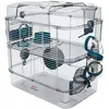 Image de Cage sur 2 étages pour rongeurs Zolux Rody3 Duo Bleu TU 206021