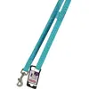 Image de Laisse pour chien Zolux Mac leather Turquoise 25 mm 435169TUR