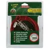 Image de Zolux Câble d'attache pour chien avec ressort - 6 m - Rouge