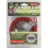 Image de Cable D'attache et Ressort Pour chien Zolux Rouge 9 m 403409