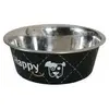 Image de Gamelle en inox Happy - 10 cm - Noir