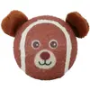 Image de Jouet pour chien balle de tennis Zolux Ourson Marron 8,5x6x7,5 cm 480677