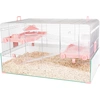 Image de Cage pour rongeurs Zolux Panas Rose 80 cm 205692ROS