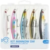 Image de Kit Leurres SRT Minnow SW : Cond - Par 5, Long. - 10,5 cm, Nage - Suspending, Poids - 13g