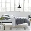 Image de DESIGNERS GUILD Housse de couette en Percale de coton - 140 x 200 cm - Gris Cendre