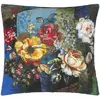 Image de DESIGNERS GUILD Taie d'oreiller en Satin de coton - 65 x 65 cm - Bleu