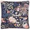 Image de DESIGNERS GUILD Taie d'oreiller en Satin de coton - 65 x 65 cm - Bleu Midnight