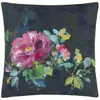 Image de DESIGNERS GUILD Taie d'oreiller en Satin de coton - 65 x 65 cm - Noir/Rose Fuchsia