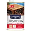 Image de HUILE PROTECTRICE BOIS EXTE.TECK 1L193 STARWAX - 193
