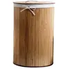 Image de Compactor Panière à linge en bambou - Beige