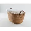 Image de Compactor Panier en jacinthe d'eau BELIZ - Beige