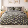 Image de Parure housse de couette 100% coton lavé 57fils kaly