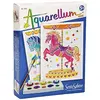 Image de Sentosphère Aquarellum mini chevaux - 9 pièces