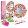 Image de SENTOSPHERE Miroir mosaïque fleurs à diamanter