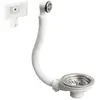 Image de BONDE EVIER PANIER INOX TROP PLEIN 90M WIRQUIN - 30723117