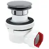 Image de BONDE SIPHON LAVABO D32 QUIKCLAC BLANC WIRQUIN - 30723974