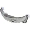Image de BOBBY-Couchage Chat - Bobby Hamac ventouse Balkan Gris - 68 x 28 x 25 cm