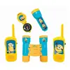 Image de Kit d'aventurier avec Talkie-Walkies portée 120m Les Minions