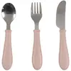 Image de BEABA Set de 3 couverts d'apprentissage en inox - Barbe à papa