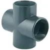 Image de Croix PVC pression 90° femelle Ø 63 mm - Fitt