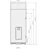 Image de Chauffe eau thermodynamique EGEO vertical sur socle 200l ATLANTIC 232516