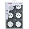 Image de Legrand Lot de 6 Prises 2P+T Céliane - Blanc