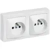 Image de Legrand Double prise 2P+T - Blanc