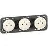 Image de Legrand Dooxie triple prise 2P+T - Blanc