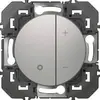 Image de Legrand Dooxie va-et-vient double - Aluminium