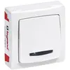 Image de Legrand ASL poussoir lumineux - Blanc