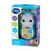Image de Allo bébé toudoux bleu - Hippopotame téléphone