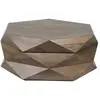 Image de BOIS & CHIFFONS Table basse ronde Bois de manguier