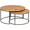 Image de Bois & Chiffons Tables basses gigognes Manguier Solaris