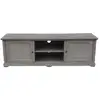 Image de Bois & Chiffons Manoir Meuble TV - Blanc 180 cm
