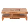 Image de Bois & Chiffons Table Basse Carrée Acacia