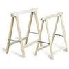 Image de Tréteau pliant bois hêtre 800x800mm MERCIER 4181