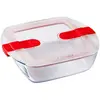 Image de Pyrex plat de cuisson carré en verre - 1 L