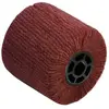 Image de FARTOOLS Tête de brosse en fibres synthétiques - 120 mm - Pour rénovateur - Rouge bordeaux