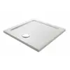 Image de E62441-00 Receveur de douche 80x80x4 cm carré blanc