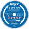 Image de MEJIX 180015 - Disque diamant 200 mm avec bague de réduction