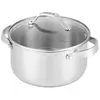 Image de Beka Faitout inox avec couvercle verre