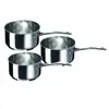 Image de Série 3 casseroles 16-18-20 cm en inox - 12066974 - Chef - BEKA