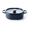 Image de Beka Cocotte ovale en fonte émaillée - Noir