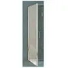 Image de SMART DESIGN PA90290BTNE Panneau de douche fixe d'angle 70x200 cm verre transparent