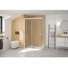 Image de KINEDO SUPRA III A - Paroi de douche d'angle 80 cm