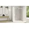 Image de PA9215BTNE Paroi de douche coulissante extensible 137 150 cm verre 6 mm blanc