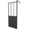 Image de Paroi Fixe Industrielle 80x200 - Noir