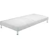 Image de Ebac Sommier tapissier 1 place - Blanc
